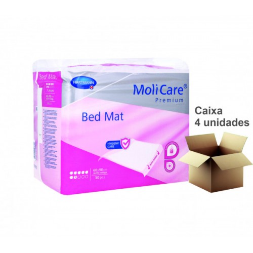 Resguardo MoliCare Premium Bed Mat 7 Gotas - Caixa de 4 embalagens